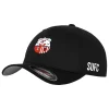Black Cap with Embroidery