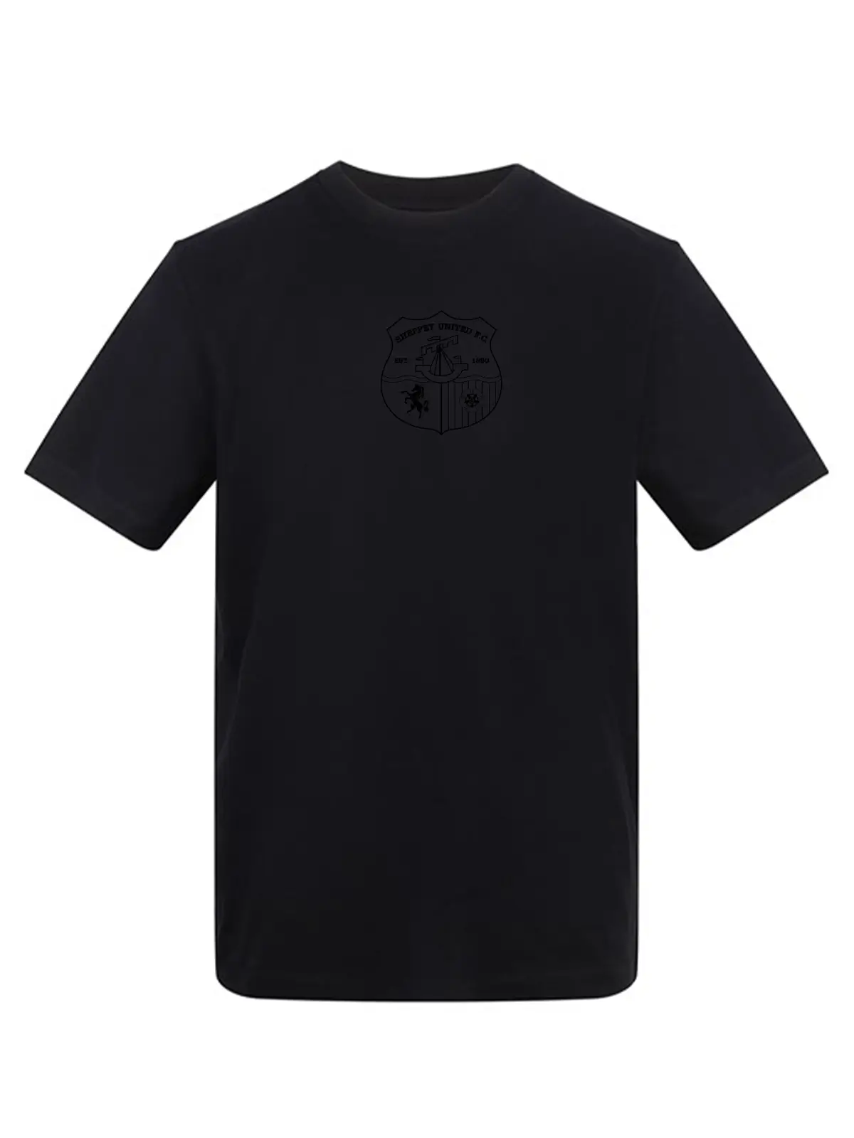 Black on Black Single Colour Logo