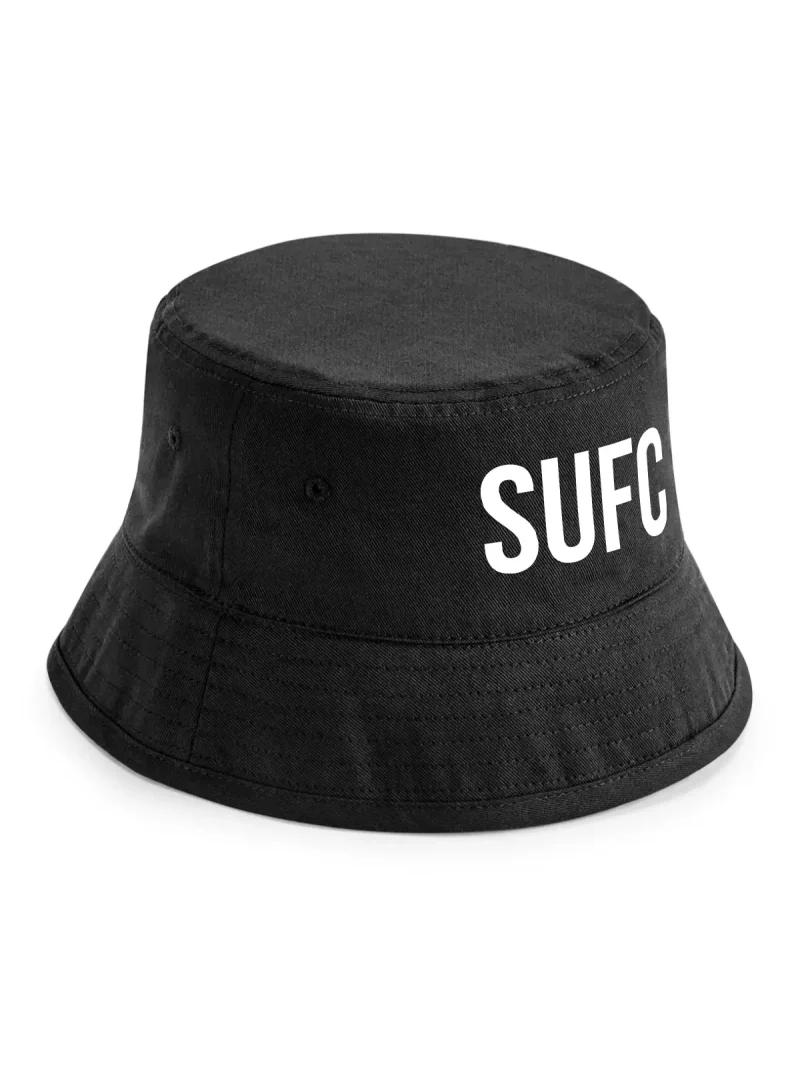 SUFC Black Bucket Hat