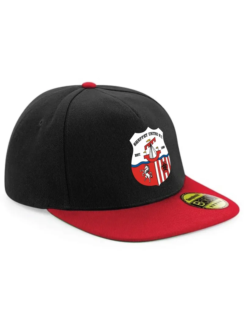 Sheppey United Black Red Snapback
