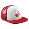 Sheppey United Red White Snapback Trucker Cap