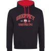 Sheppey United Varsity Print Black Hoodie