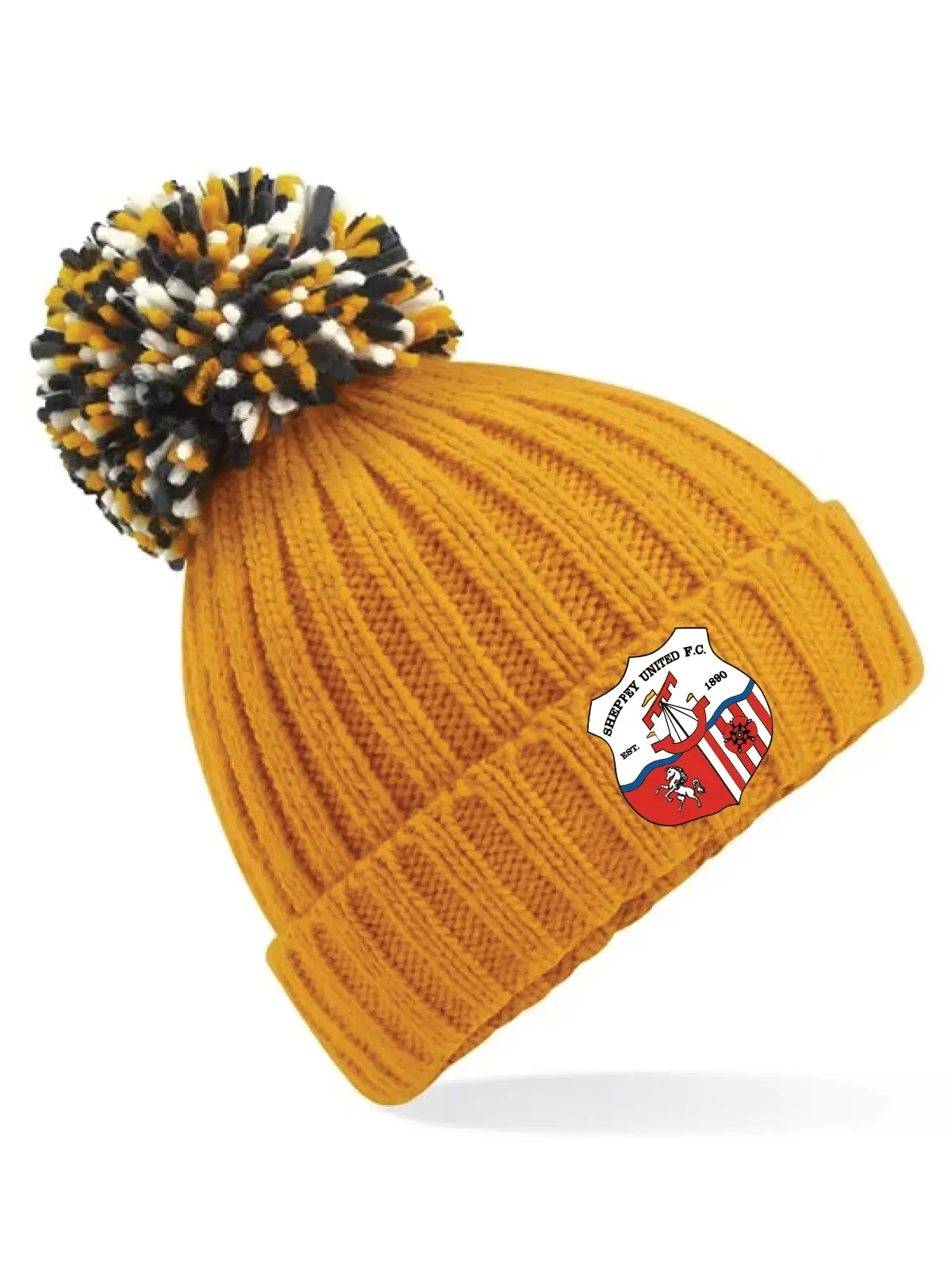 Sheppey United Mustard Hygge Beanie